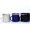 new design colorful china printed mug/ enamel mug with handle